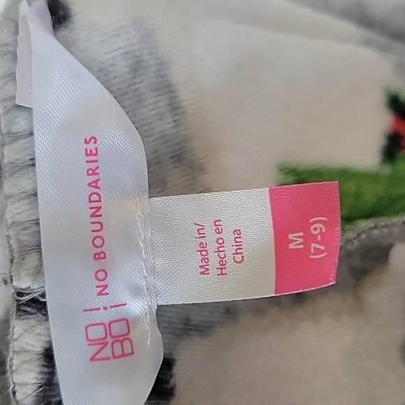 Super Soft‎ Juniors' M Holiday Christmas Llama Velour Leggings Lounge Pants PJs - Picture 12 of 13